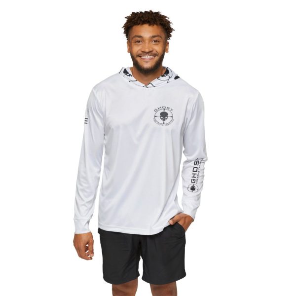 Mikie's Fishin Sun Hoodie, White Whale - Image 3